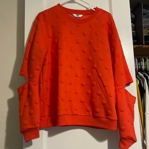 Dotted sweatshirt